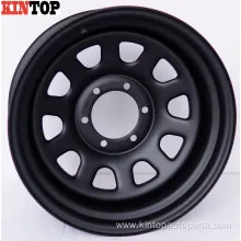 15inch Black Steel Wheel Rim 4X4 off Road